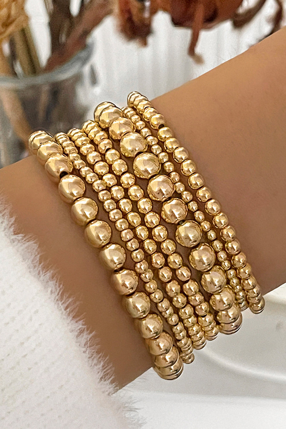 Gold & Piece Luxury Bracelet Set